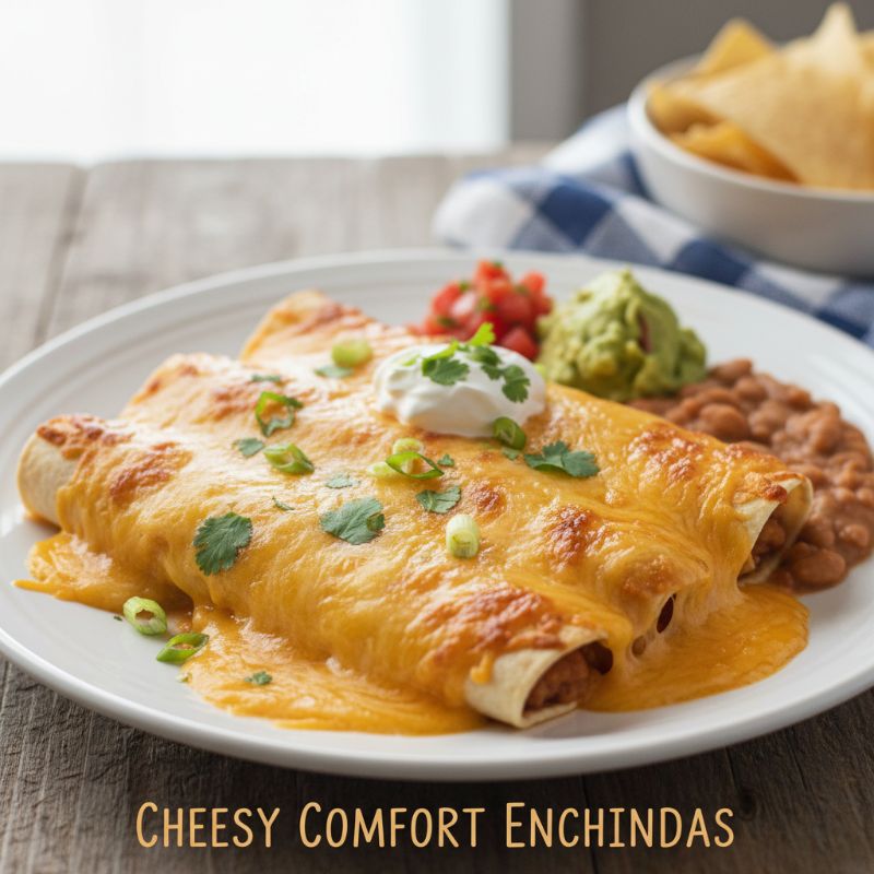 Cheesy Comfort Enchiladas