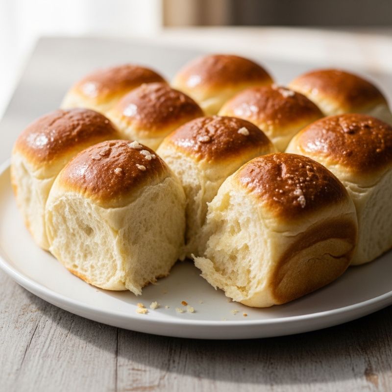 Dairy-Free Parker House Rolls