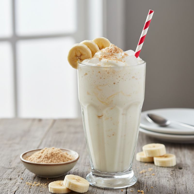Vanilla Malt Smoothie