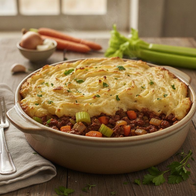 Classic Shepherd's Pie with Ground Lamb