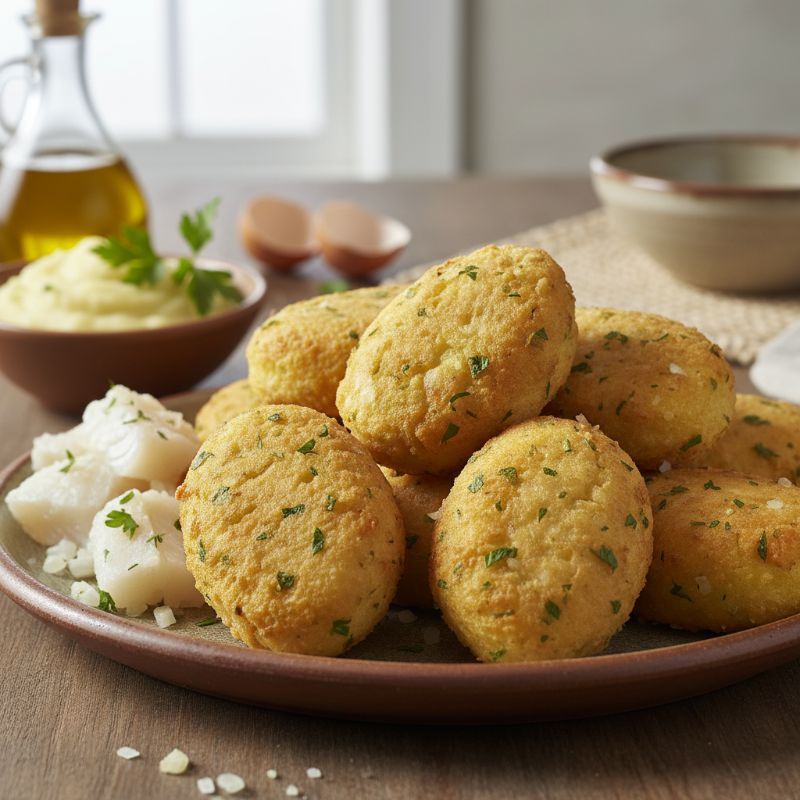 Grandma's Salt Cod Fritters (Bolinhos de Bacalhau)