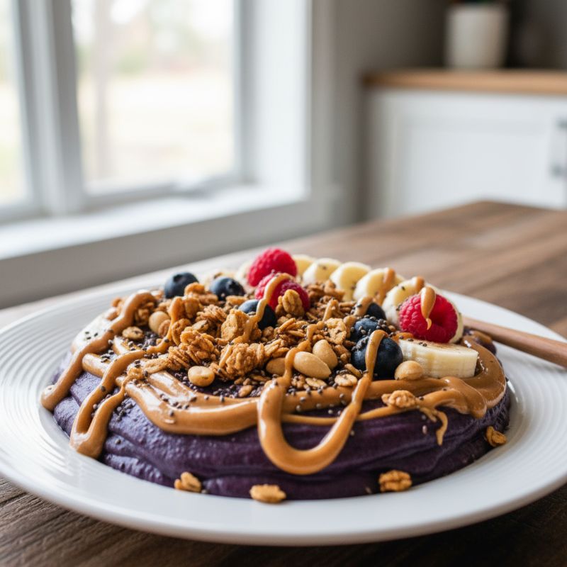 Peanut Butter Açaí Power Bowl