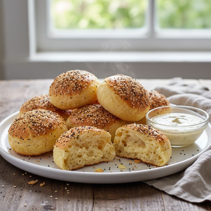 Everything Bagel Pão de Queijo