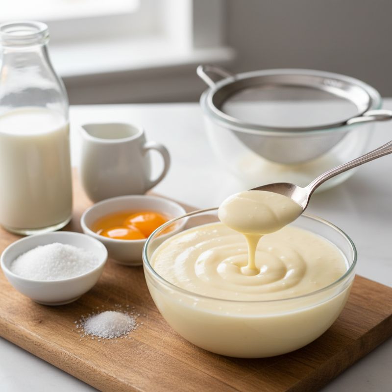Simple Stovetop Vanilla Pudding