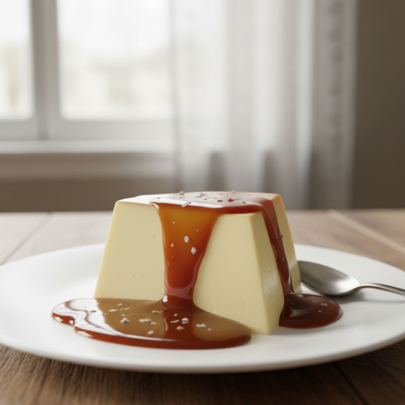 Salted Caramel Pudim de Leite Moça (Brazilian Milk Pudding)