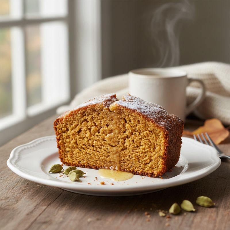 Cardamom-Spiced Pumpkin Bread