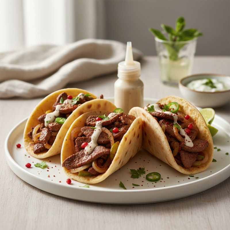Alexandrian Liver Tacos (Kebda Tacos)