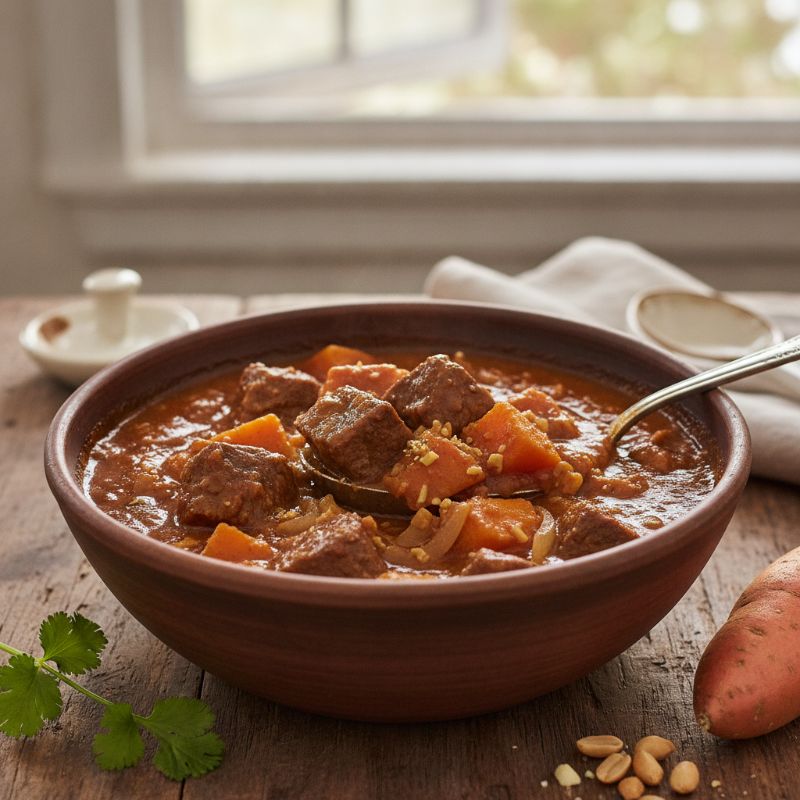 Hearty West African Peanut Stew (Maffé)