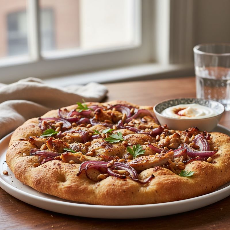 Musakhan-Inspired Focaccia