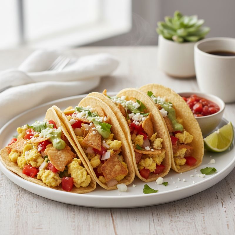 Speedy Migas Tacos
