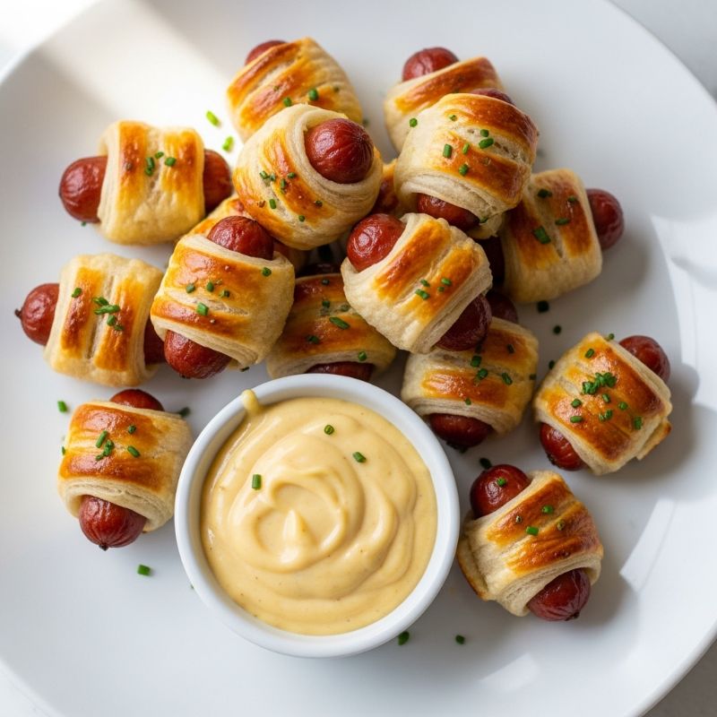 Honey Mustard Pigs in a Blanket