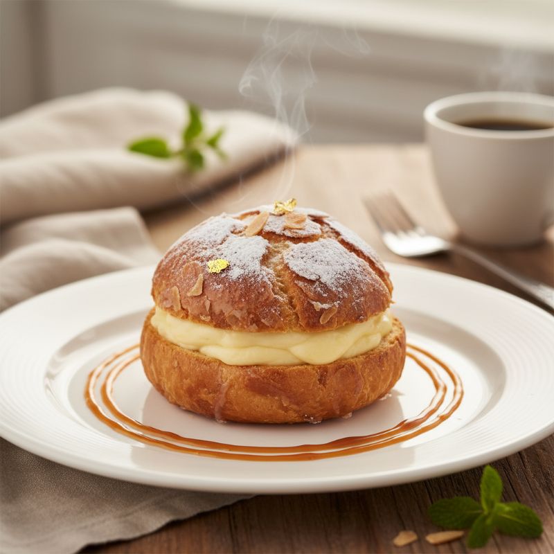 Brioche Custard Delight