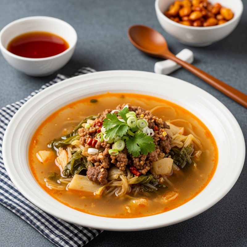 Homemade Hot and Sour Soup (Suan La Tang)