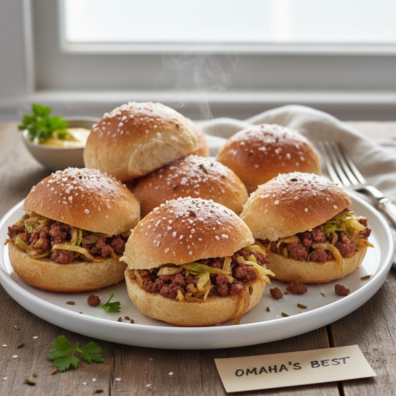 Runza-Inspired Stuffed Yeast Rolls