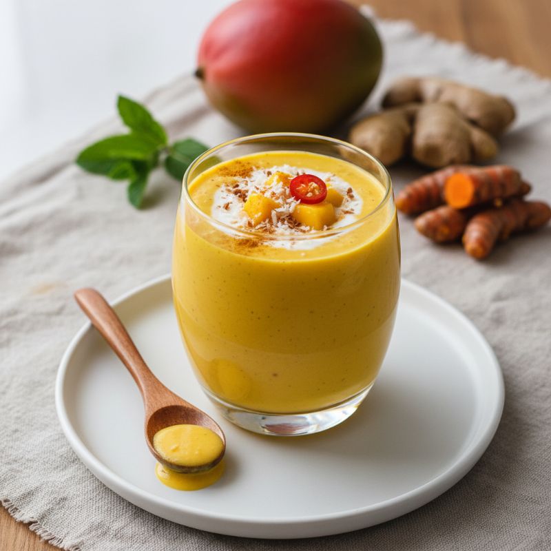 Spicy Mango & Turmeric Smoothie