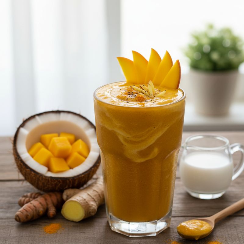 Spicy Mango & Turmeric Smoothie