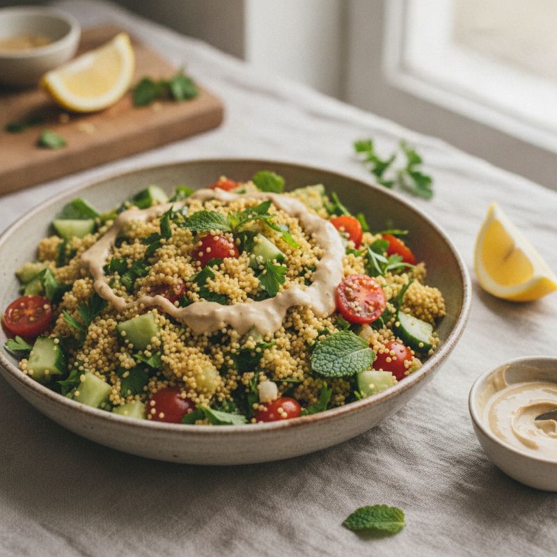 Tabbouleh-Style Fonio Salad