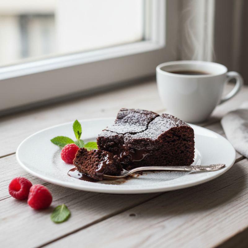 Kladdkaka: Swedish Sticky Chocolate Cake