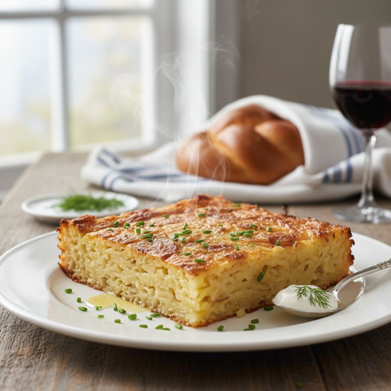 Classic Kosher Potato Kugel