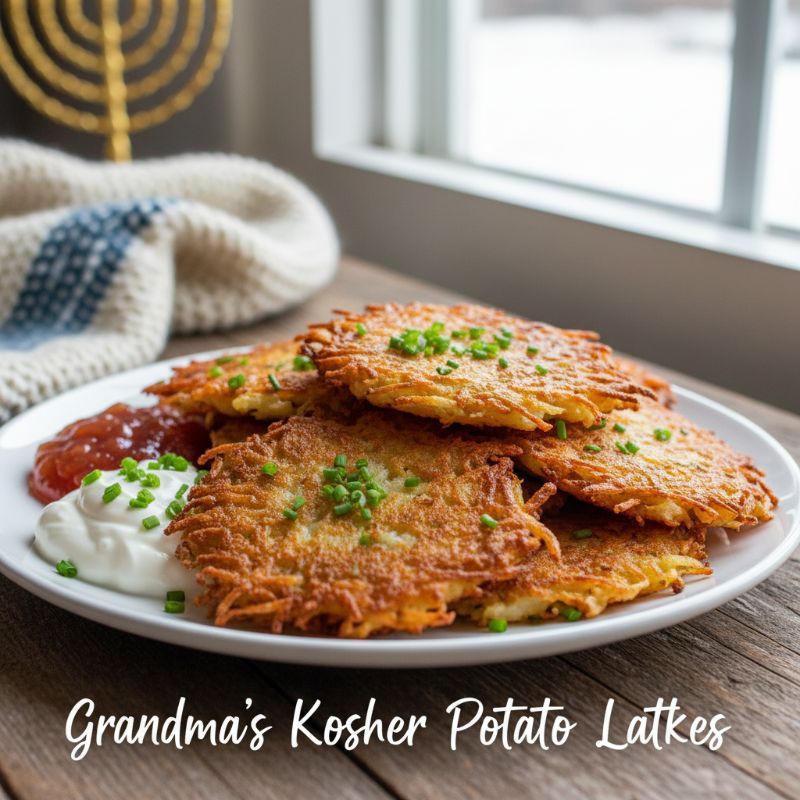 Grandma's Kosher Potato Latkes