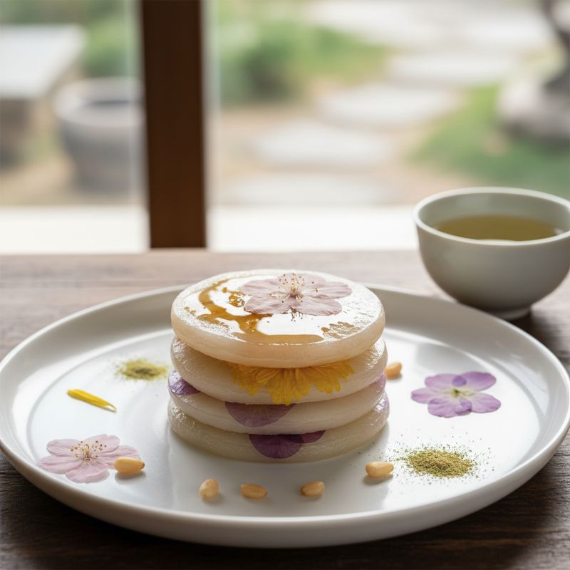 Hwajeon: Korean Flower Pancakes