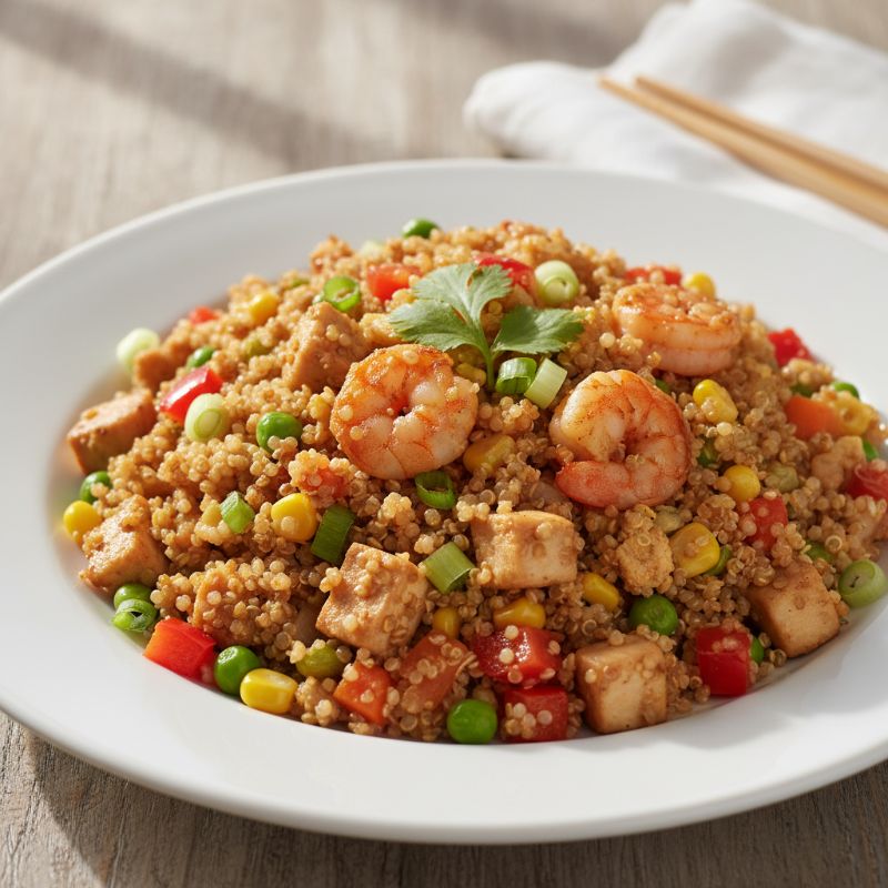 Quinoa Fried Rice (Chaufa de Quinoa)