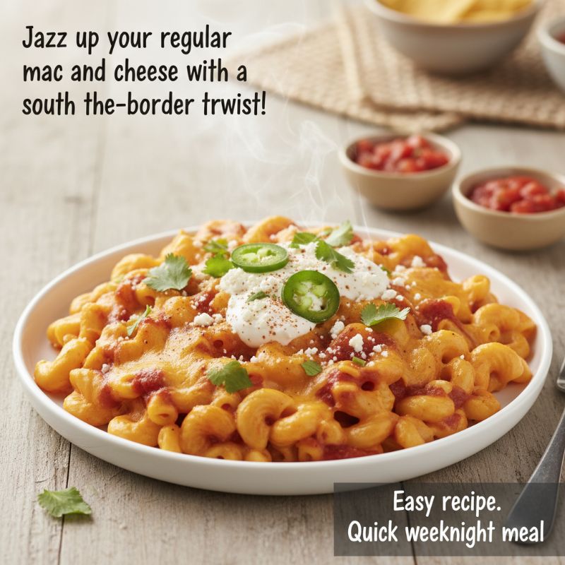 Enchilada Mac & Cheese Fiesta