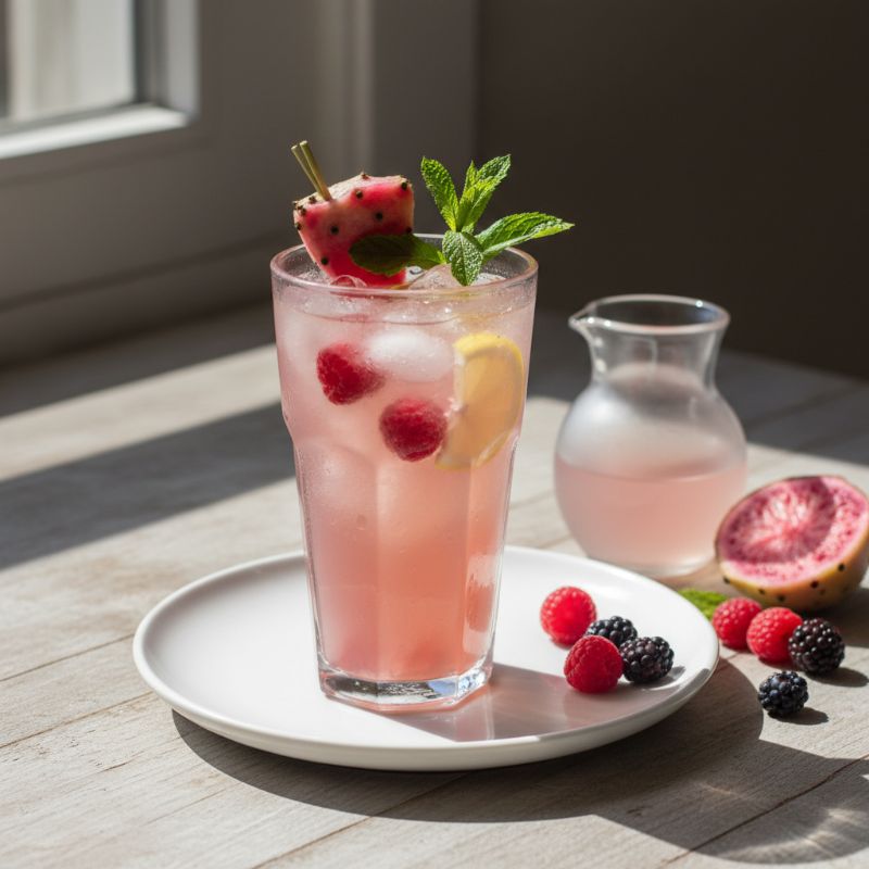 Prickly Pear Pink Lemonade