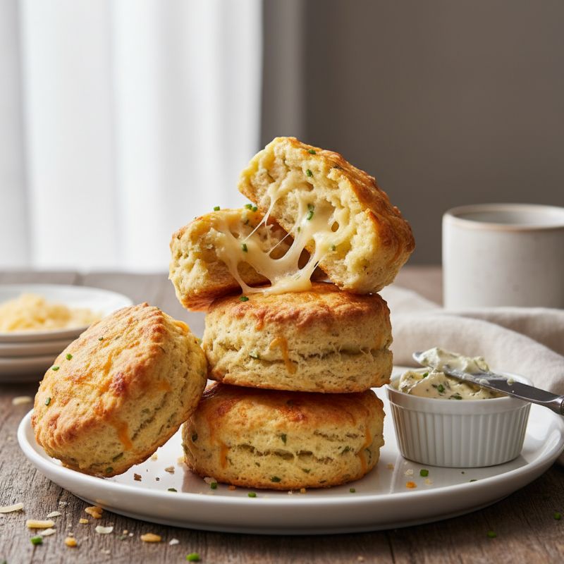 Easy Cheesy Potato Biscuits