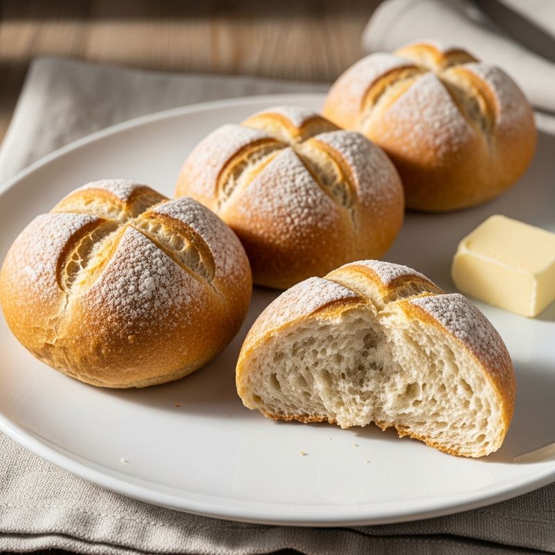 Homemade Kaisersemmel Rolls