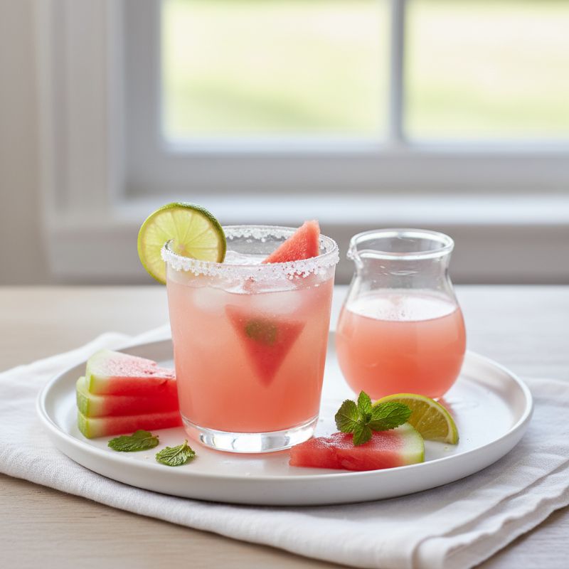 Skinny Watermelon Margarita