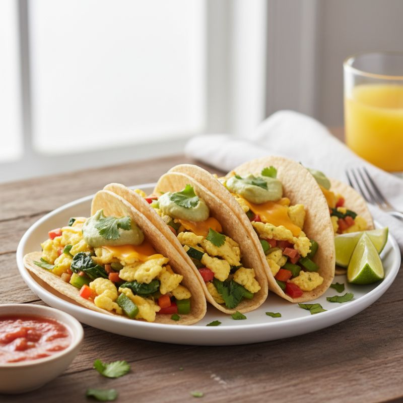 Hidden Veggie Breakfast Tacos