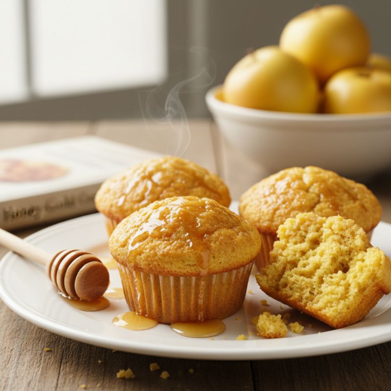 Honey-Gold Cornbread Muffins