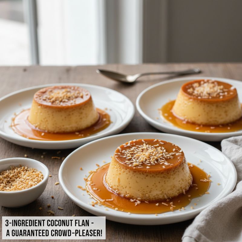 3-Ingredient Coconut Flan