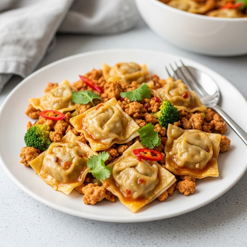 Skillet Chicken Dumplings