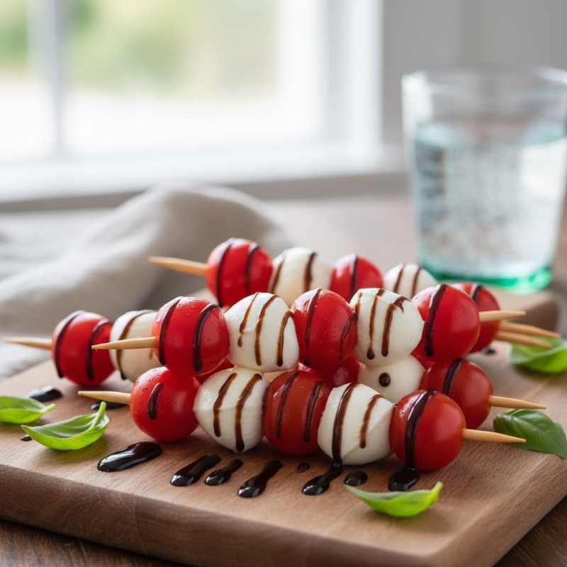 Quick Caprese Skewers