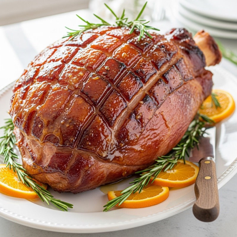 Honey-Glazed Easter Ham