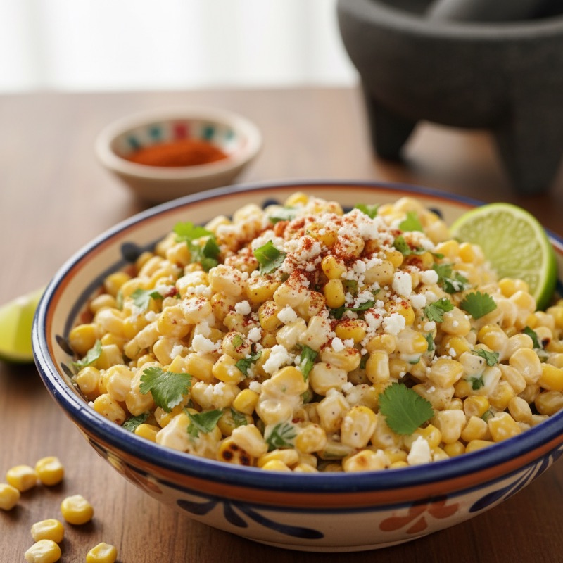 Mexican Street Corn Salad (Esquites)