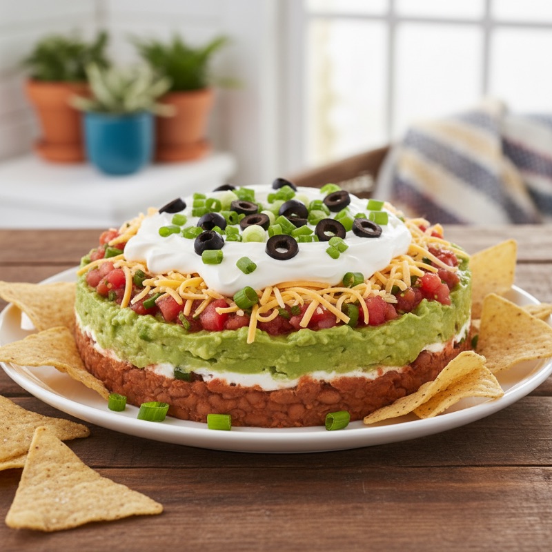 Seven-Layer Mexican Dip