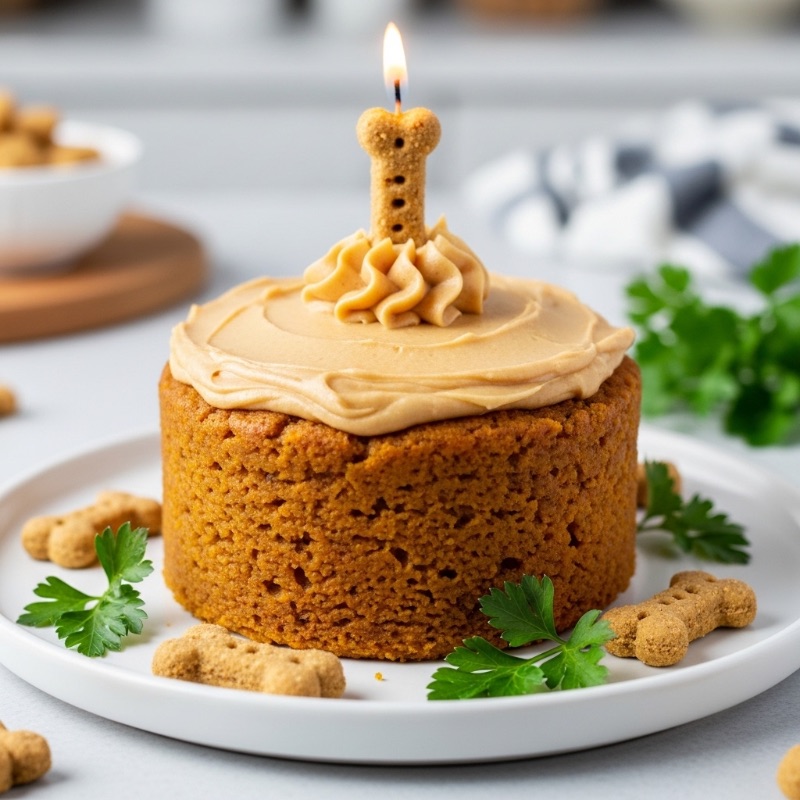 Easy Doggy Birthday Cake
