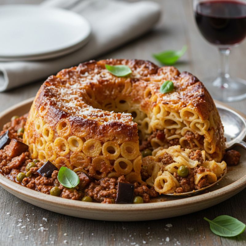 Anelletti al Forno (Sicilian Pasta Ring)