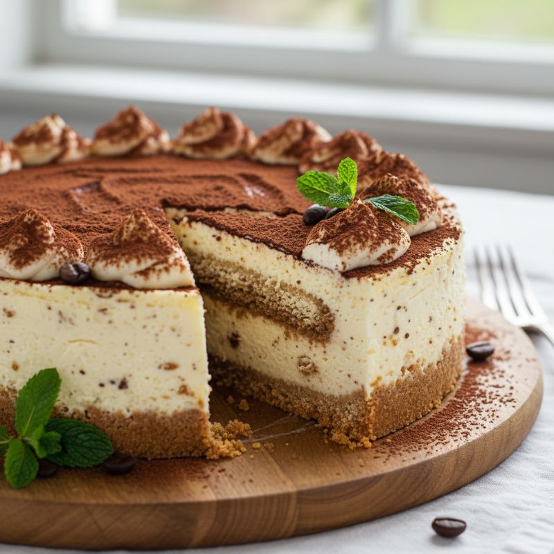 Tiramisu Cheesecake