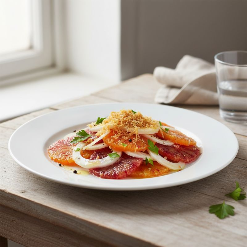 Insalata di Arance e Finocchio con Bottarga