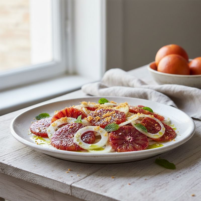 Insalata di Arance e Finocchio con Bottarga