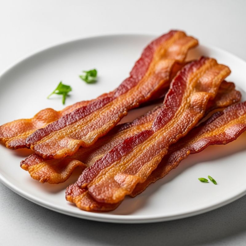 Perfectly Crispy Air Fryer Bacon