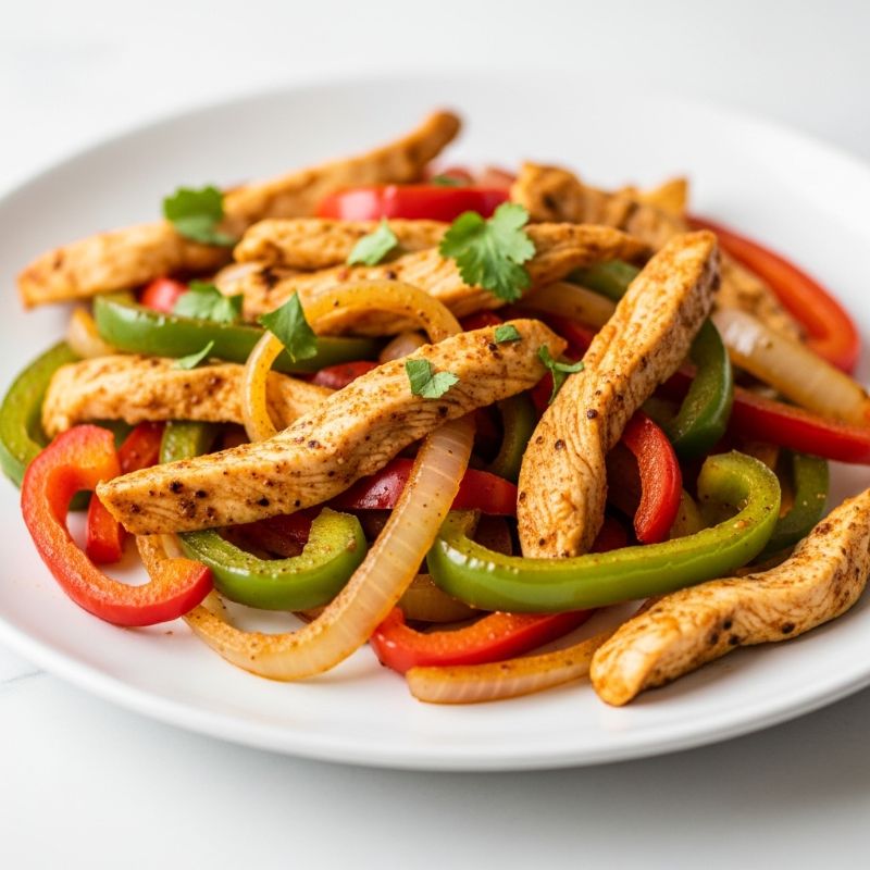 Air Fryer Chicken Fajitas