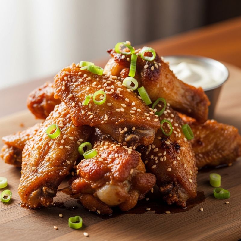 Extra Crispy Air Fryer Chicken Wings