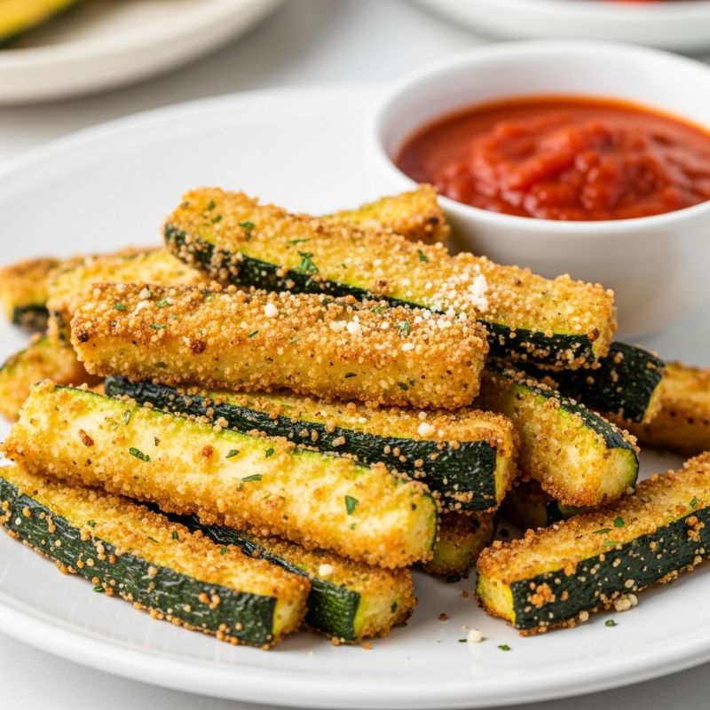 Crispy Air Fryer Zucchini Fries