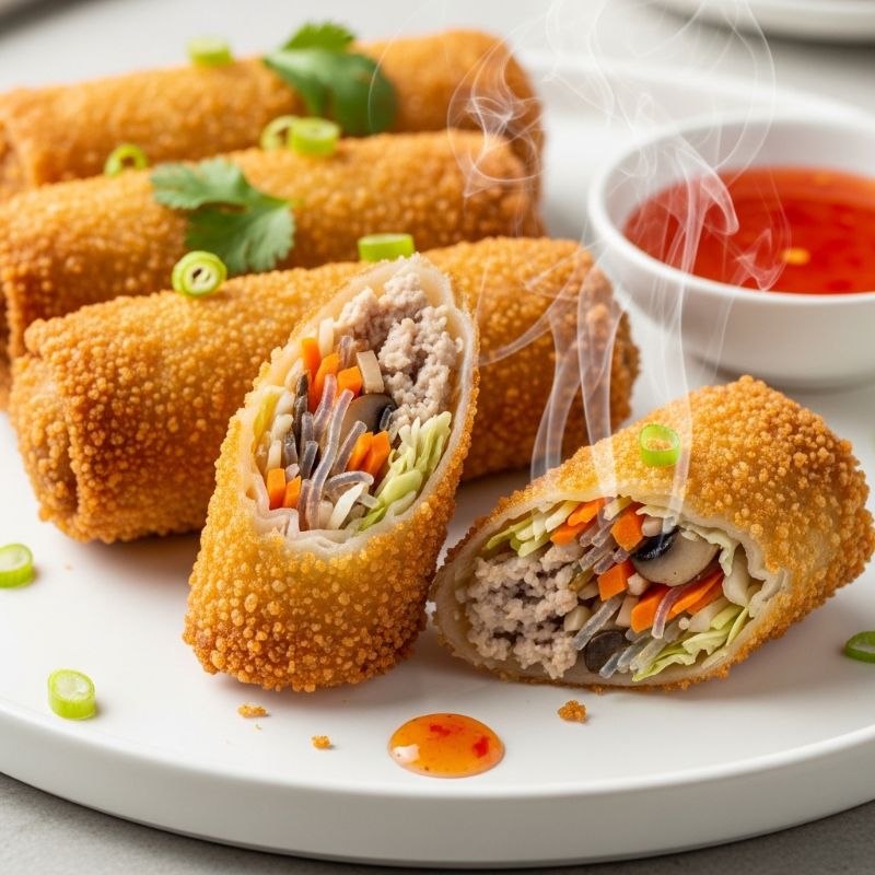 Crispy Air Fryer Egg Rolls