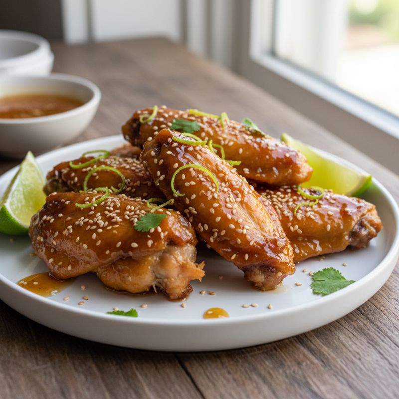 Honey Lime Sesame Paleo Wings Recipe